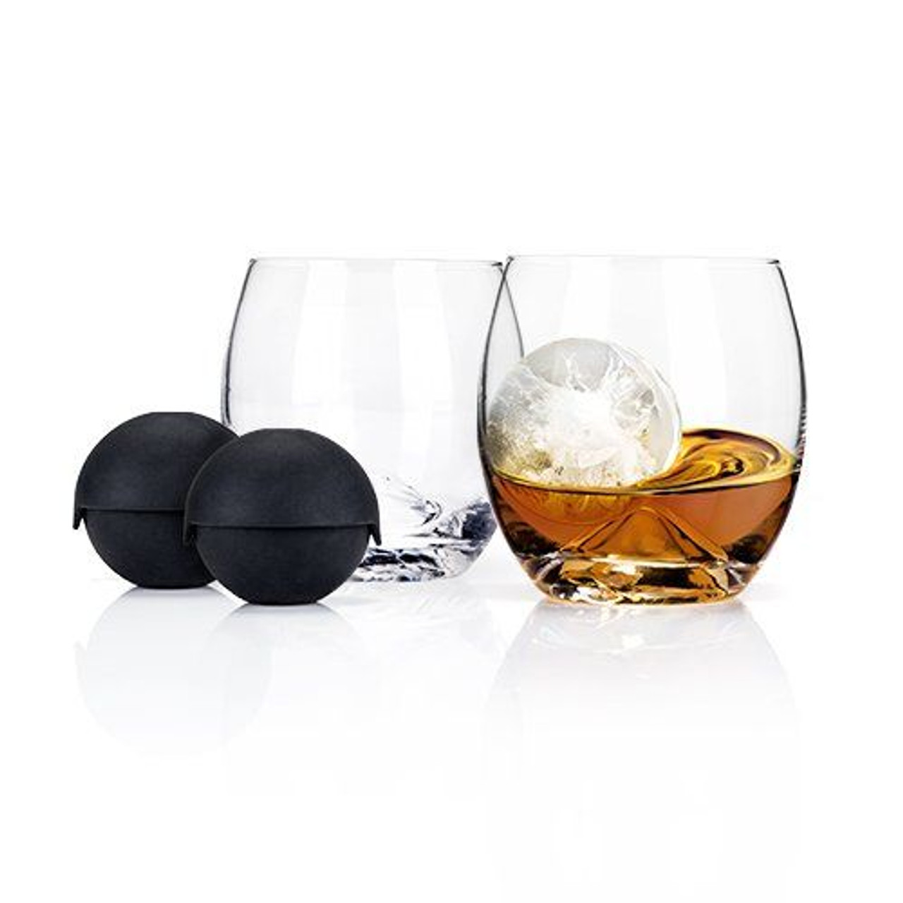 Golf Ball Ice Mold Whiskey Scotch - Set of 3 Brand new In Box
