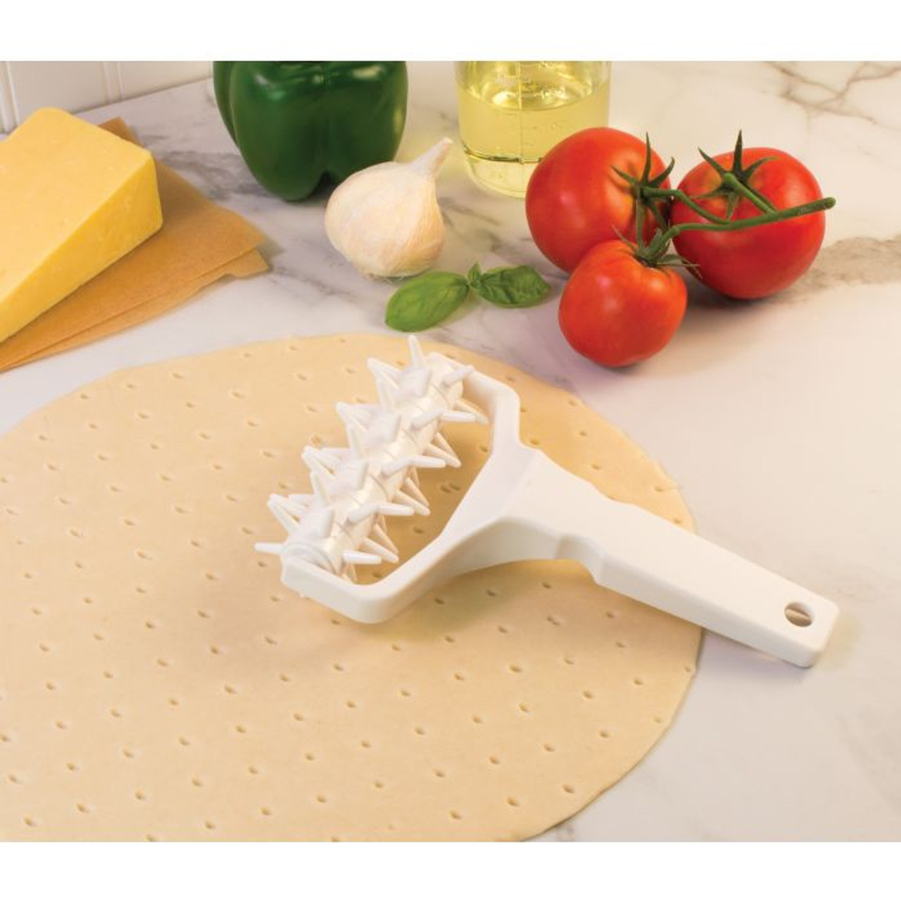 Mrs. Anderson's Baking Pastry Dough Cutter Scraper with Measurements