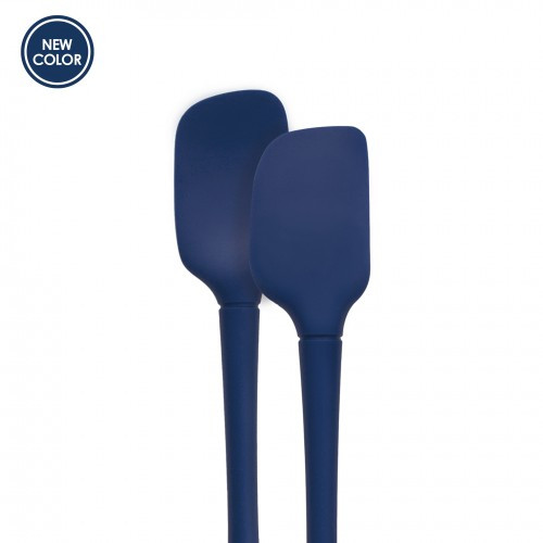 Flex-Core Silicone Mini Spatula & Spoonula - Blue Flex-Core Silicone Mini Spatula & Spoonula - Blue