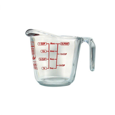 HIC 4-Cup Glass Measuring Cup - Abundant Kitchen