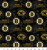 Boston Bruins 100% Cotton Fabric with Tone on Tone Pattern-Sold by the Yard