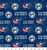 Columbus Blue Jackets Fat Quarter-FQ-1199CBJ