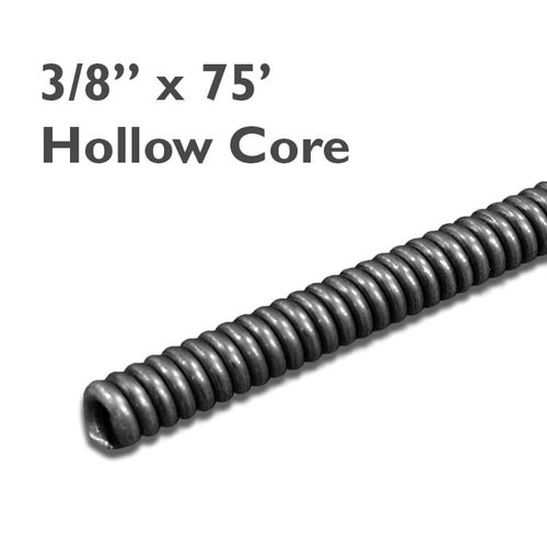 Hollow Core Drain Cable | 3/8" x 75' | Duracable Manufacturing Co