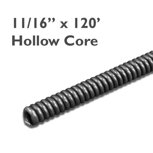 Hollow Core Drain Cable | 11/16" x 120' | Duracable Manufacturing Co