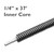 Inner Core Drain Cable | 1/4" x 37' | Duracable Manufacturing Co