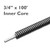 Inner Core Drain Cable | 3/4" x 100' | Duracable Manufacturing Co