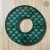 Gyorin green Gold handcrafted Tsuba back