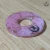 Sakura Zukushi semitransparent handcrafted resin Tsuba