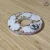 Sakura Zukushi transparent handcrafted resin Tsuba