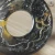 Ryu black gold handcrafted Tsuba front