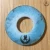 Ajisai & Sakura Iridiscent Blue handcrafted Tsuba back