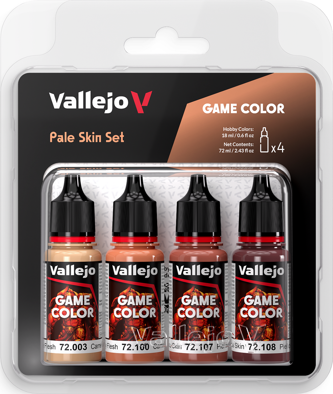Vallejo Game Color Set Pale Skin - The Board Room Game Cafe