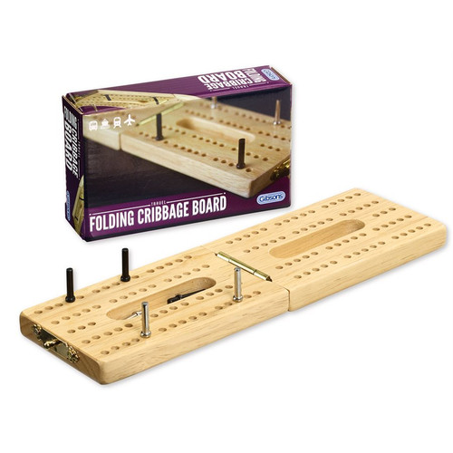 Folding Cribbage Board