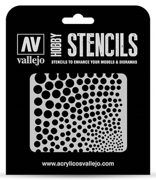 Vallejo: Hobby Stencil Circle Textures