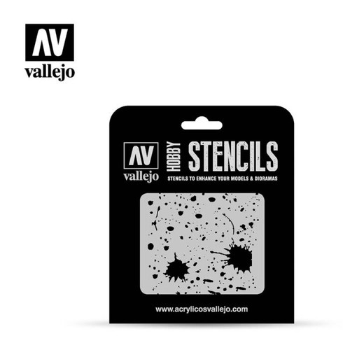 Vallejo: Hobby Stencil Splash and Stains