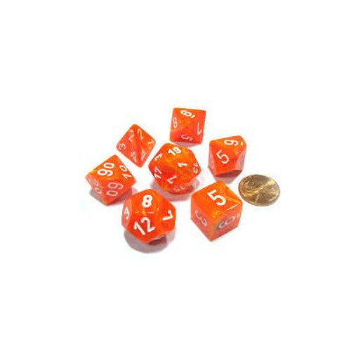 CHX 27423 RPG Dice Set: Vortex Solar White