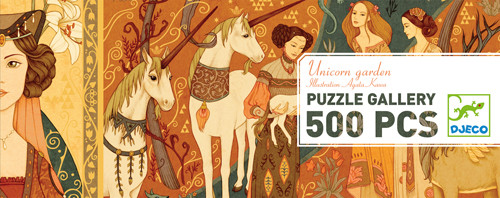 Puzzle: 500 Unicorn Garden