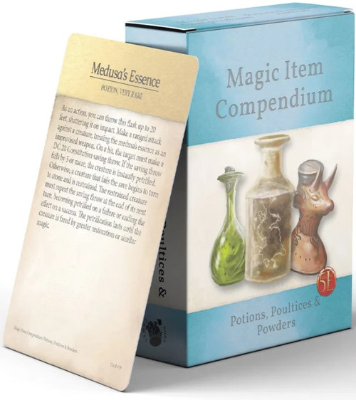 Magic Item Compendium: Potions, Poultices, Powders Deck