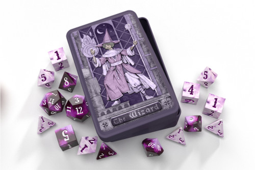 Beadle and Grimm Deluxe RPG Dice Set: Wizard