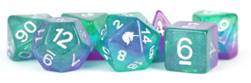 MDG RPG Dice Set: Unicorn Aurora