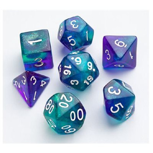 Gamegenic RPG Dice Set: Galaxy Series: Neptune