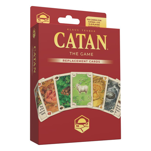 Catan 6th Edition Base Game Replacement Cards