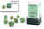 CHX 20409: Mini Dice Marble Green Dark Green