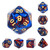 Foam Brain RPG Dice Set: Blue Blood