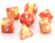 Die Hard Poly RPG Dice Set: Fireball