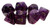 CHX 27437 RPG Dice Set: Vortex Purple Gold