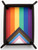 FanRoll Folding Dice Tray: Pride Rainbow Flag