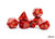 CHX 22414 MEGA-HEDRAL RPG Dice Set: Scarab Scarlet Gold