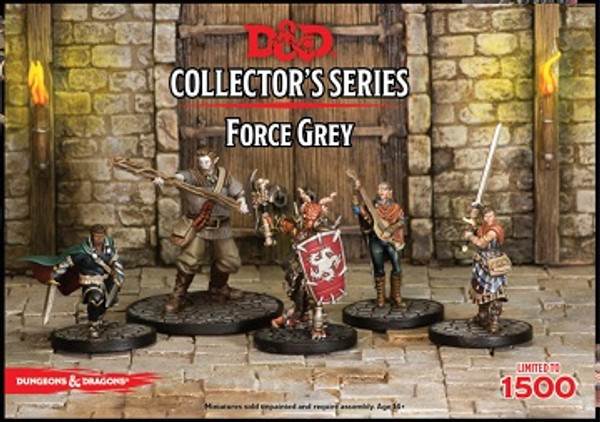 Dungeons and Dragons Force Grey Minis