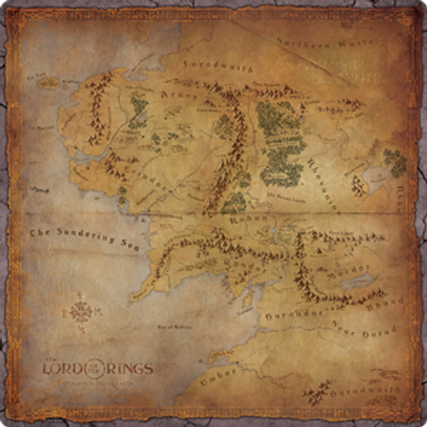 The Lord of the Rings Journeys in Middle Earth Playmat