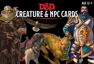 Dungeons and Dragons Creature and NPC Cards