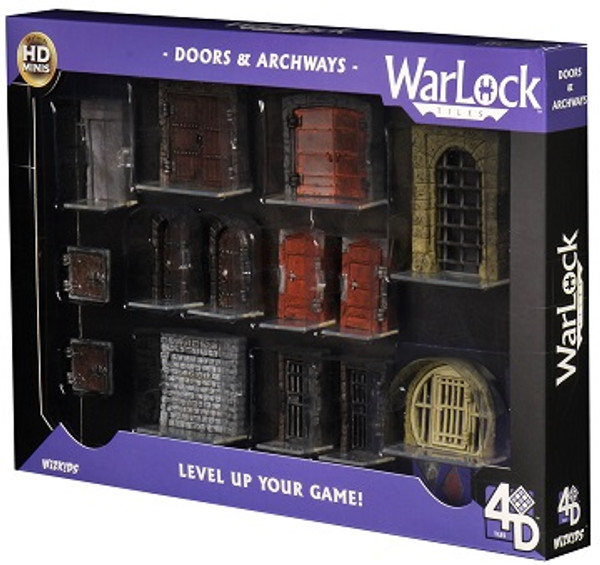 Warlock Dungeon Tiles: Doors and Archways