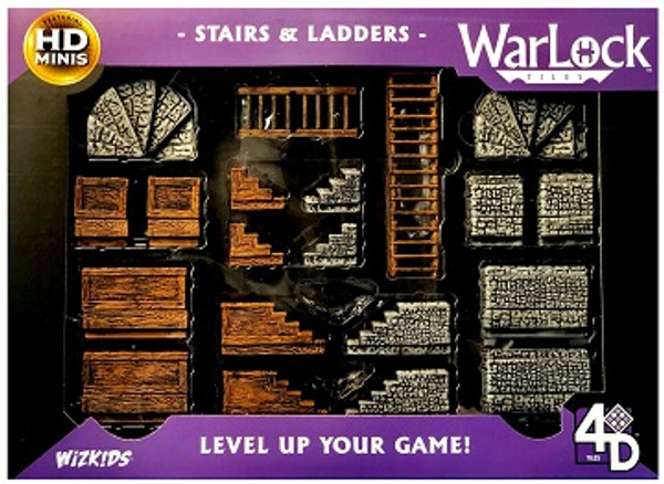 Warlock Dungeon Tiles: Stairs and Ladders