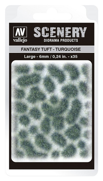 Vallejo: Scenery Medium Fantasy Tuft Turquoise