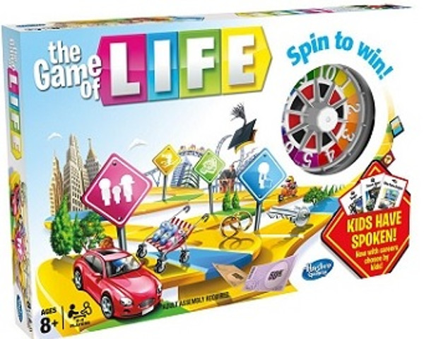 The Game of Life (spinner visible)