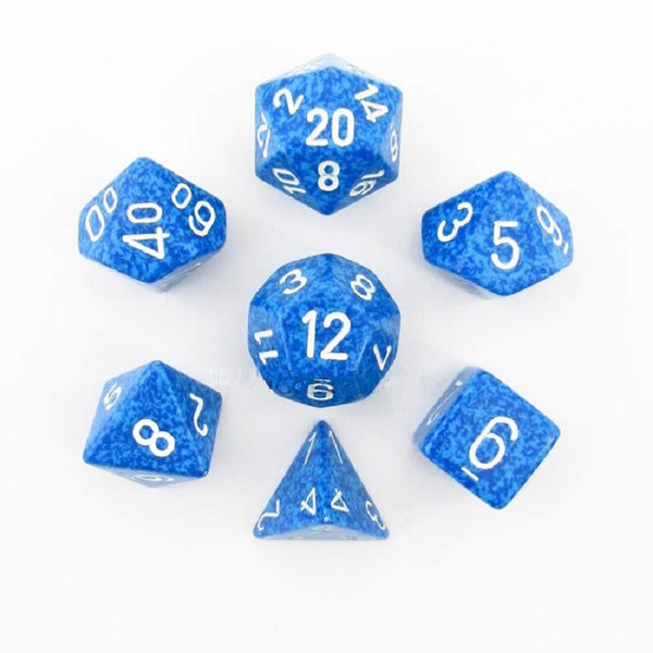 CHX 25306 RPG Dice Set: Speckled Water
