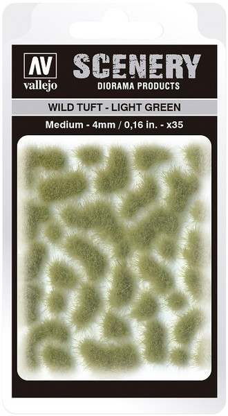 Vallejo: Scenery Medium Wild Tuft Light Green