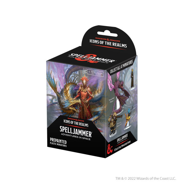 Mini D&D Icons of the Realm: Spelljammer Booster Box