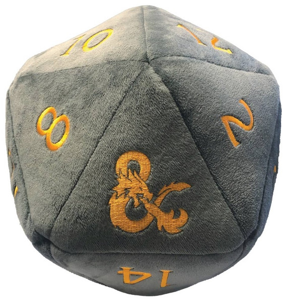 Jumbo D20 Plush Realmspace with D&D Logo