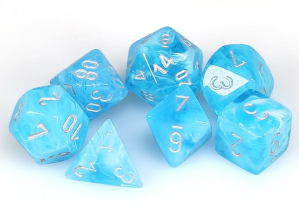 CHX 20566: Mini Dice Luminary Sky Silver