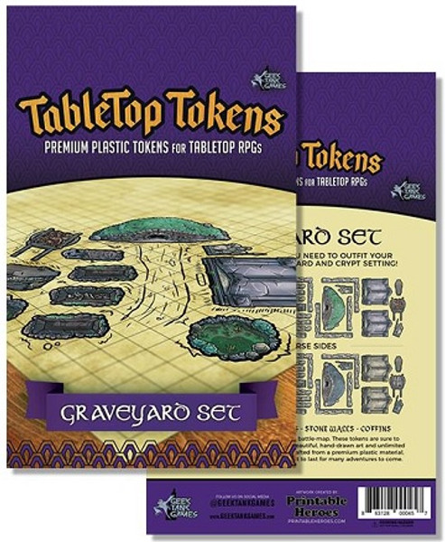 Tabletop Tokens Graveyard Set