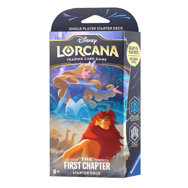 lorcana starting deck Disney Lorcana: Shimmering Skies Starter Deck [Emerald & Steel] main image 1