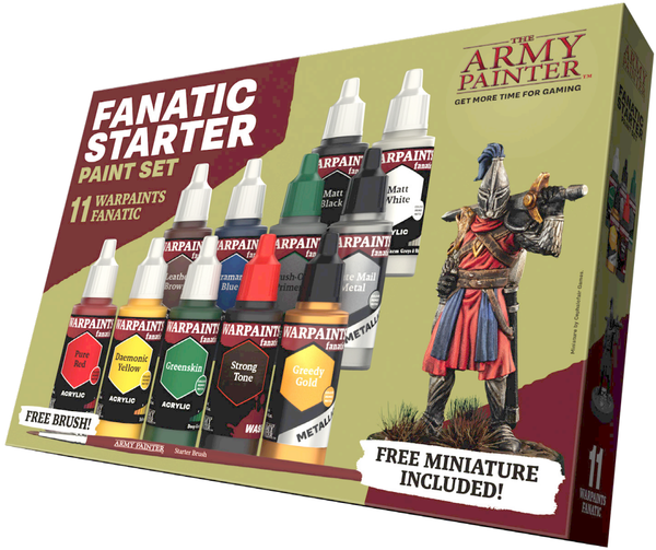 Army Painter Warpaints Fanatic Starter Set
