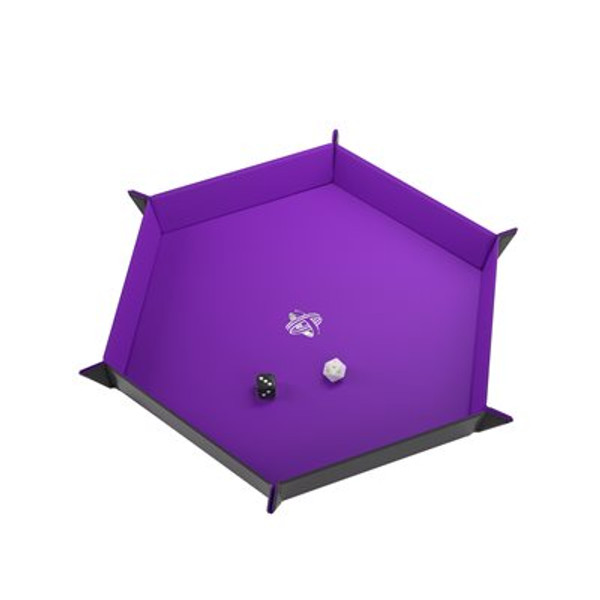 Gamegenic: Hexagonal Dice Tray Purple XL
