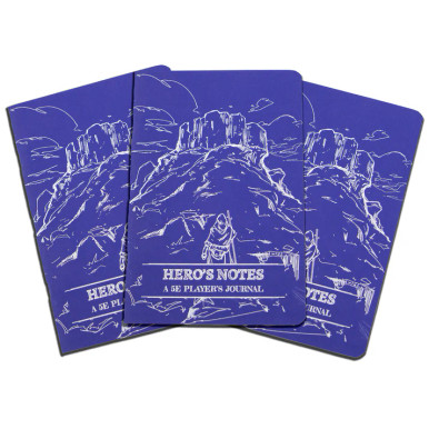 Dungeon Notes: 5E Player's Journal: Purple (3-Pack)
