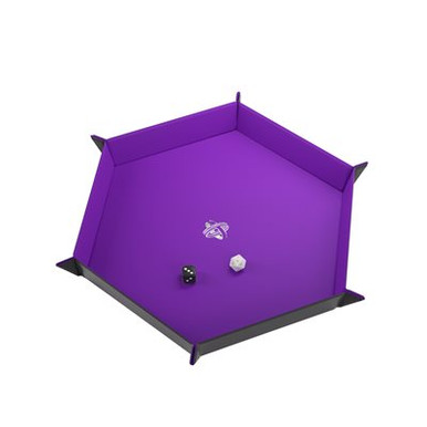 Gamegenic: Hexagonal Dice Tray Purple XL